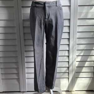 Ankle Pant Pixie Mid-Rise Gingham Print